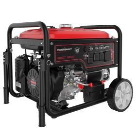 PowerSmart 459CC Gas Powered Outdoor Generator, 12000 Peak Watt for Home Use,DB5095 (Color: as Pic)